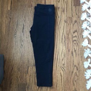 Aether athletic cropped pants Navy size 2